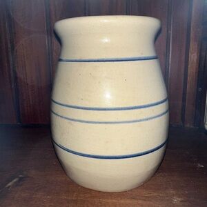 Vintage Marshall Pottery Crock. Signed. 8”.